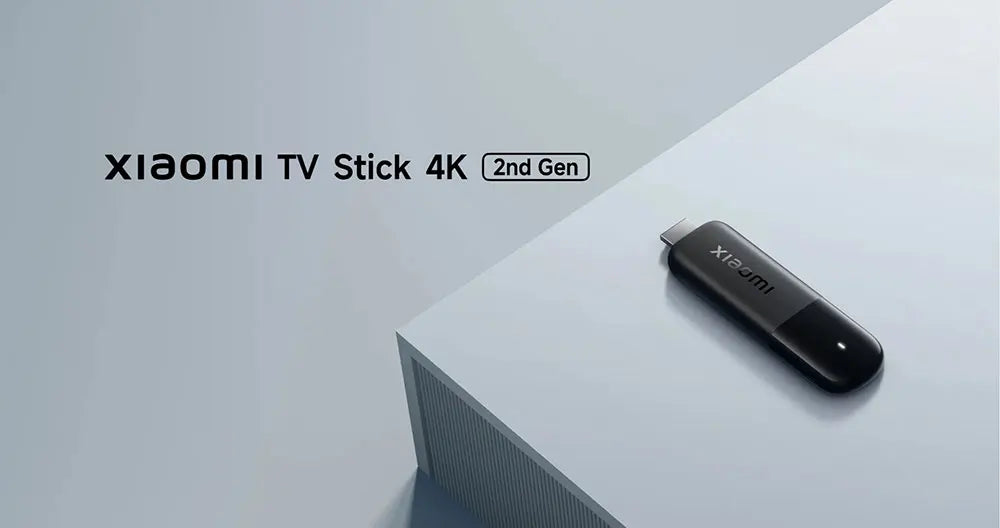 Xiaomi TV Stick 4K 2nd Gen Global Version 2GB RAM 8GB ROM Bluetooth WiFi 6 Dolby Vision TV Dongle Streaming Media