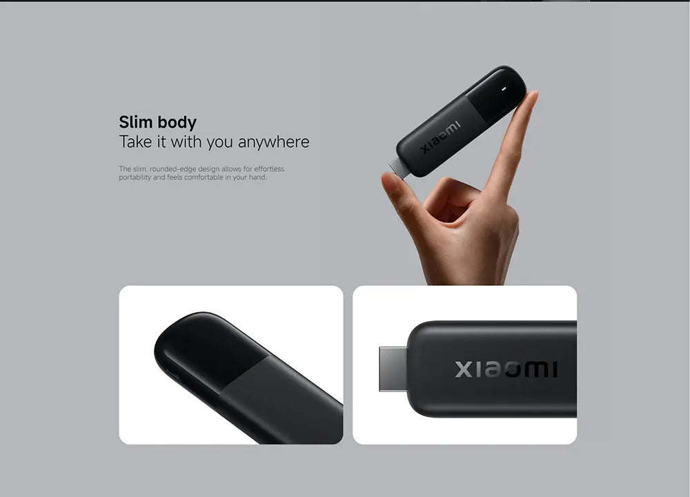 Xiaomi TV Stick 4K 2nd Gen Global Version 2GB RAM 8GB ROM Bluetooth WiFi 6 Dolby Vision TV Dongle Streaming Media